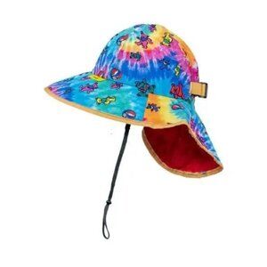 Grateful Dead - Dancing Bears Tie Dye Baby Toddler Sun Hat